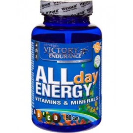 Comprar Vitaminas VICTORY ENDURANCE - ALL DAY ENERGY - MULTIVITAMINICO 90 CAPS marca Victory Endurance. Precio 9,49 €