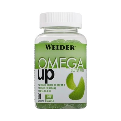 Comprar Vitaminas WEIDER - OMEGA UP 50 GOMINOLAS marca Weider. Precio 7,19 € Comprar Vitaminas WEIDER - OMEGA UP 50 GOMINOLAS marca Weider. Precio 7,19 €