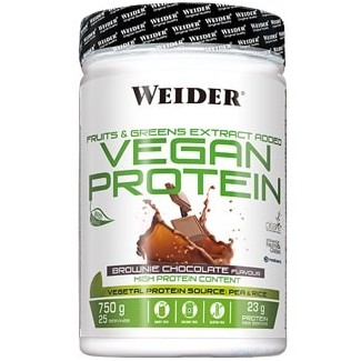 Comprar Proteínas Veganas WEIDER - VEGAN PROTEIN - PROTEINA VEGETAL 750 GR marca Weider. Precio 32,29 €