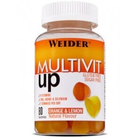 Comprar Vitaminas WEIDER - MULTIVIT UP GOMINOLAS - MULTIVITAMINICO - 80 GOMINOLAS. marca Weider. Precio 9,99 €