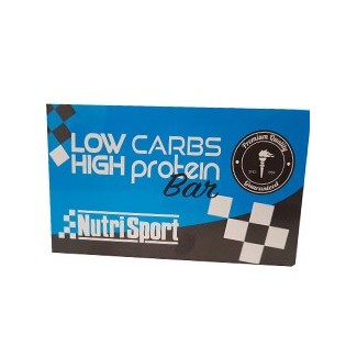 Comprar Barritas de Proteína NUTRISPORT - BARRITAS LOW CARBS HIGH PROTEIN 16 BARRITAS * 60 GR marca NutriSport. Precio 36,97 €