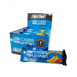 Comprar Barritas de Proteína NUTRISPORT - BARRITAS LOW CARBS HIGH PROTEIN 16 BARRITAS * 60 GR marca NutriSport. Precio 36,97 €