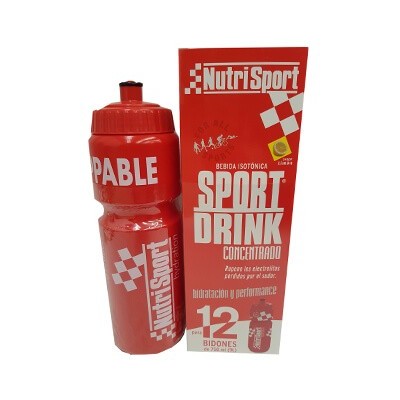 Comprar Isotónicos y Sales NUTRISPORT - SPORT DRINK CONCENTRADO 12 GELES * 41 ML marca NutriSport. Precio 18,29 €