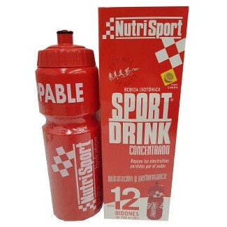 Comprar Isotónicos y Sales NUTRISPORT - SPORT DRINK CONCENTRADO 12 GELES * 41 ML marca NutriSport. Precio 19,25 €