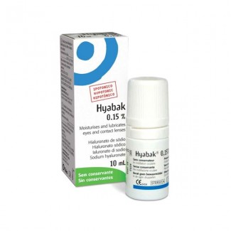Comprar Corporal THEA - HYABAK LUBRIFICANTE OCULAR 0,15% 10 ML marca . Precio 8,36 € Comprar Corporal THEA - HYABAK LUBRIFICANTE OCULAR 0,15% 10 ML marca . Precio 8,36 €