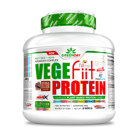 Comprar Proteínas Veganas AMIX GREENDAY - VEGEFIIT PROTEIN - PROTEINA VEGETAL 2 KG marca Amix ® Nutrition. Precio 57,42 €