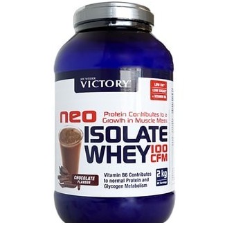 Comprar Aislado de Proteína VICTORY - NEO ISOLATE WHEY 100 CFM - 2 KG marca Victory. Precio 67,99 € Comprar Aislado de Proteína VICTORY - NEO ISOLATE WHEY 100 CFM - 2 KG marca Victory. Precio 67,99 €