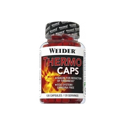 Comprar Quemadores Termogénicos WEIDER - THERMO CAPS 120 CAPSULAS marca Weider. Precio 14,00 € Comprar Quemadores Termogénicos WEIDER - THERMO CAPS 120 CAPSULAS marca Weider. Precio 14,00 €