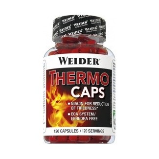 Comprar Quemadores Termogénicos WEIDER - THERMO CAPS 120 CAPSULAS marca Weider. Precio 15,78 € Comprar Quemadores Termogénicos WEIDER - THERMO CAPS 120 CAPSULAS marca Weider. Precio 15,78 €