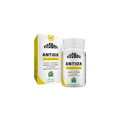 Comprar Vitaminas VITOBEST - ANTIOX FORMULA AVANZADA - 50 CÁPSULAS VEGETALES marca VitOBest. Precio 16,90 € Comprar Vitaminas VITOBEST - ANTIOX FORMULA AVANZADA - 50 CÁPSULAS VEGETALES marca VitOBest. Precio 16,90 €