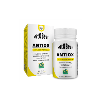 Comprar Vitaminas VITOBEST - ANTIOX FORMULA AVANZADA - 50 CÁPSULAS VEGETALES marca VitOBest. Precio 16,90 € Comprar Vitaminas VITOBEST - ANTIOX FORMULA AVANZADA - 50 CÁPSULAS VEGETALES marca VitOBest. Precio 16,90 €