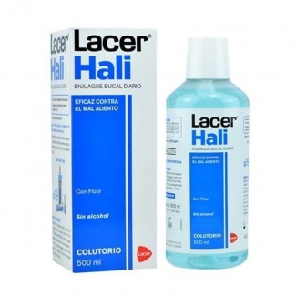 Comprar Bucal LACER HALI COLUTORIO 500ML marca Lacer. Precio 7,20 € Comprar Bucal LACER HALI COLUTORIO 500ML marca Lacer. Precio 7,20 €