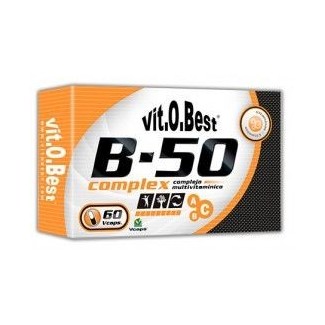 Comprar Vitaminas VITOBEST - B-50 COMPLEX - 60 CAPS marca VitOBest. Precio 10,90 € Comprar Vitaminas VITOBEST - B-50 COMPLEX - 60 CAPS marca VitOBest. Precio 10,90 €