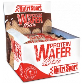 Comprar Barritas de Proteína NUTRISPORT - PROTEIN WAFER - BARRITA PROTEICA CHOCOLATE 15 BARRITAS x 40 GR marca NutriSport. Pr...