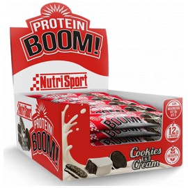 Comprar Barritas de Proteína NUTRISPORT - PROTEIN BOOM 24 BARRITAS x 49 GR marca NutriSport. Precio 44,40 €