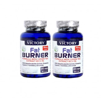 Comprar Quemadores Termogénicos VICTORY - PACK DUO FAT BURNER 120 CAPS marca Victory. Precio 24,99 € Comprar Quemadores Termogénicos VICTORY - PACK DUO FAT BURNER 120 CAPS marca Victory. Precio 24,99 €