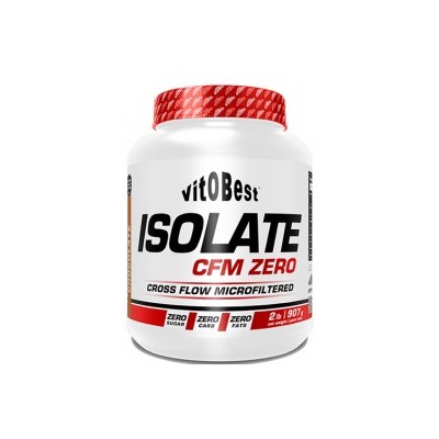 Comprar Aislado de Proteína VITOBEST - ISOLATE CFM ZERO 907 GR marca VitOBest. Precio 36,90 € Comprar Aislado de Proteína VITOBEST - ISOLATE CFM ZERO 907 GR marca VitOBest. Precio 36,90 €