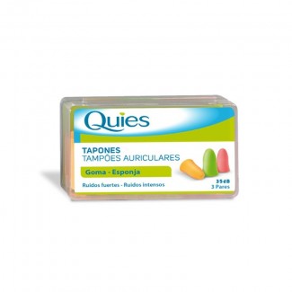 Comprar Botiquín QUIES TAPONES OIDOS GOMA 6 U marca DEITERS. Precio 3,10 € Comprar Botiquín QUIES TAPONES OIDOS GOMA 6 U marca DEITERS. Precio 3,10 €