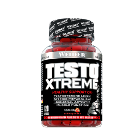 Comprar Testosterona WEIDER - TESTO XTREME 120 CAPS - REGULADOR DE TESTOSTERONA marca Weider. Precio 32,99 €