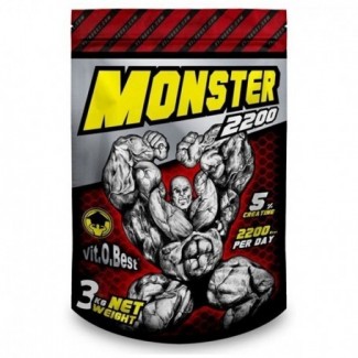 Comprar Hidratos de Carbono VITOBEST - MONSTER GAINER 2200 3 KG marca VitOBest. Precio 27,90 € Comprar Hidratos de Carbono VITOBEST - MONSTER GAINER 2200 3 KG marca VitOBest. Precio 27,90 €