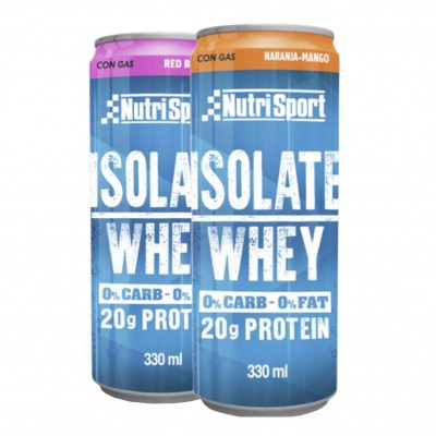 Comprar Proteínas Listas para Consumo NUTRISPORT - ISOLATE WHEY CON GAS 330ml marca NutriSport. Precio 2,85 € Comprar Proteínas Listas para Consumo NUTRISPORT - ISOLATE WHEY CON GAS 330ml marca NutriSport. Precio 2,85 €
