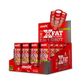 Comprar Reductores Con Estimulantes AMIX XFAT 2 EN 1 SHOT - 20 VIALES X 60 ML marca Amix ® Nutrition. Precio 39,90 €