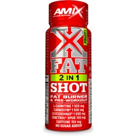 Comprar Reductores Con Estimulantes AMIX XFAT 2 EN 1 SHOT - 1 VIALES X 60 ML marca Amix ® Nutrition. Precio 1,99 €