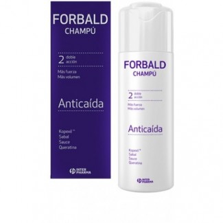 Comprar Champú FORBALD CHAMPÚ ANTICAIDA 250 ML marca INTERPHARMA. Precio 8,35 € Comprar Champú FORBALD CHAMPÚ ANTICAIDA 250 ML marca INTERPHARMA. Precio 8,35 €