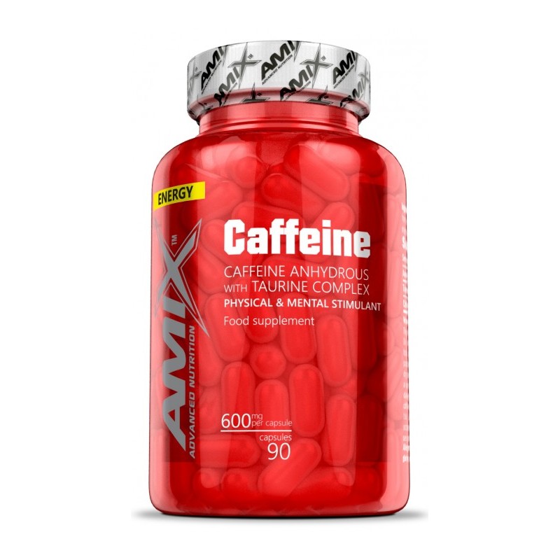 Comprar Pre-Entrenos AMIX - CAFFEINE & TAURINE - CAFEINA + TAURINA 90 CAPS marca Amix ® Nutrition. Precio 21,90 €