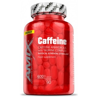 Comprar Pre-Entrenos AMIX - CAFFEINE & TAURINE - CAFEINA + TAURINA 90 CAPS marca Amix ® Nutrition. Precio 21,90 €