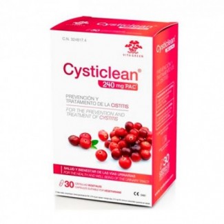 Comprar Infecciones Urinarias CYSTICLEAN 240MG 30 CÁPSULAS marca . Precio 15,20 € Comprar Infecciones Urinarias CYSTICLEAN 240MG 30 CÁPSULAS marca . Precio 15,20 €