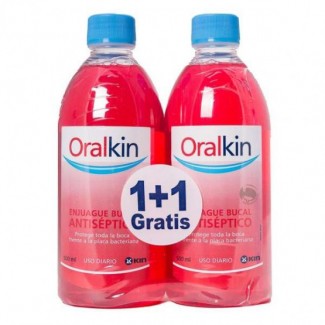 Comprar Colutorio ORALKIN ENJUAGUE 500ML 2X1 marca . Precio 4,50 € Comprar Colutorio ORALKIN ENJUAGUE 500ML 2X1 marca . Precio 4,50 €