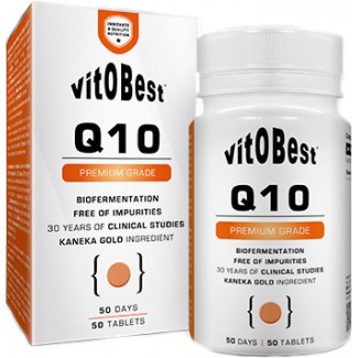 Comprar Vitaminas VITOBEST - COQ10 - COENZIMA Q 10  60 CAPS marca VitOBest. Precio 24,90 €