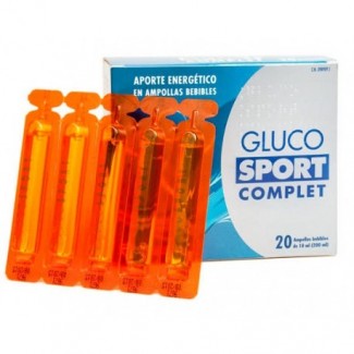 Comprar Complemento Nutricional GLUCOSPORT COMPLET 20 AMPOLLAS BEBIBLES marca FAES FARMA. Precio 5,49 € Comprar Complemento Nutricional GLUCOSPORT COMPLET 20 AMPOLLAS BEBIBLES marca FAES FARMA. Precio 5,49 €