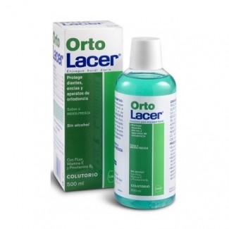 Comprar Ortodoncia ORTOLACER COLUTORIO SABOR MENTA 500ML marca Lacer. Precio 5,90 € Comprar Ortodoncia ORTOLACER COLUTORIO SABOR MENTA 500ML marca Lacer. Precio 5,90 €