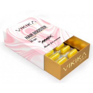 Comprar Cápsulas AMIX - VIKIKA GOLD HAIR BOOSTER 30 CAPS CABELLO SANO Y FUERTE marca Amix ® Nutrition. Precio 18,80 €