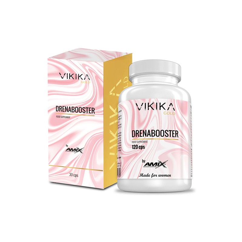 Comprar Diuréticos AMIX - VIKIKA GOLD DRENABOOSTER 120 CAPS DIURETICO CON CAFEÍNA marca Amix ® Nutrition. Precio 42,50 €