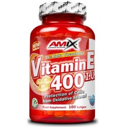 Comprar Vitaminas AMIX - VITAMINA E 400 IU 100 CAPS marca Amix ® Nutrition. Precio 25,10 €