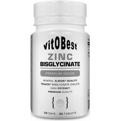 Comprar Inicio VITOBEST - ZINC GLYCINATE 50 CAPS marca . Precio 7,90 €