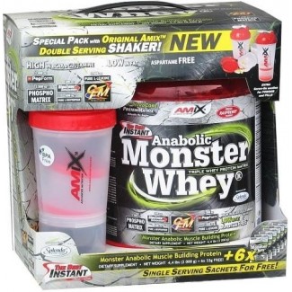 Comprar Proteínas AMIX ANABOLIC MONSTER WHEY 2 KG + 200 GR marca Amix ® Nutrition. Precio 85,50 € Comprar Proteínas AMIX ANABOLIC MONSTER WHEY 2 KG + 200 GR marca Amix ® Nutrition. Precio 85,50 €