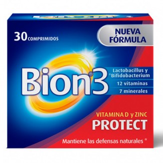 Comprar Multivitamínicos BION3 PROTECT VITAMINA D Y ZINC 30 COMPRIMIDOS marca . Precio 9,40 € Comprar Multivitamínicos BION3 PROTECT VITAMINA D Y ZINC 30 COMPRIMIDOS marca . Precio 9,40 €