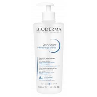 Comprar Hidratación BIODERMA - ATODERM INTENSIVE GEL CREME CUIDADO DIARIO PIELES ATOPICAS 500ML marca Bioderma. Precio 21,95 €