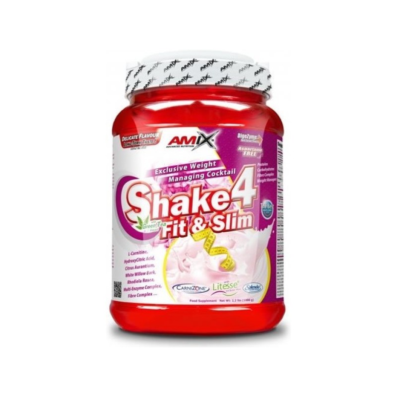 Comprar Sustitutivos de Alimento AMIX - SUSTITUTO DE COMIDA SHAKE4 FIT & SLIM 1 kg marca Amix ® Nutrition. Precio 38,40 €