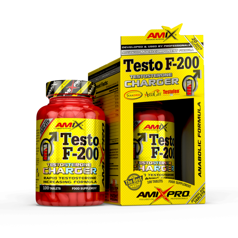 Comprar Testosterona AMIX - TESTO F-200 INCREMENTA EL NIVEL DE TESTOSTERONA, APORTA FUERZA Y RESISTENCIA 250 TAB marca Amix ®...