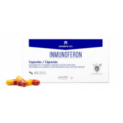 Comprar Inicio INMUNEFERON 45 CÁPSULAS , ZINC AM3 marca CANTABRIA LABS. Precio 15,16 €