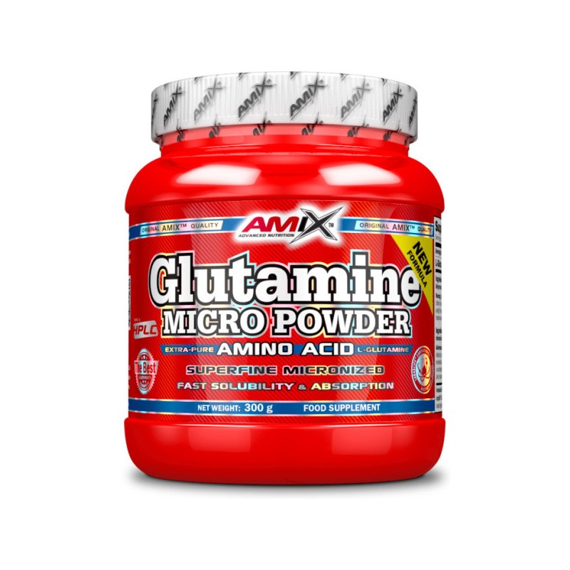 Comprar Inicio GLUTAMINE MICRO PODWER 300 GR. marca Amix ® Nutrition. Precio 26,91 €