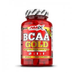 Comprar Inicio AMIX BCAA GOLD 2:1:1 100 TABL+ 15% DTO marca . Precio 13,68 €