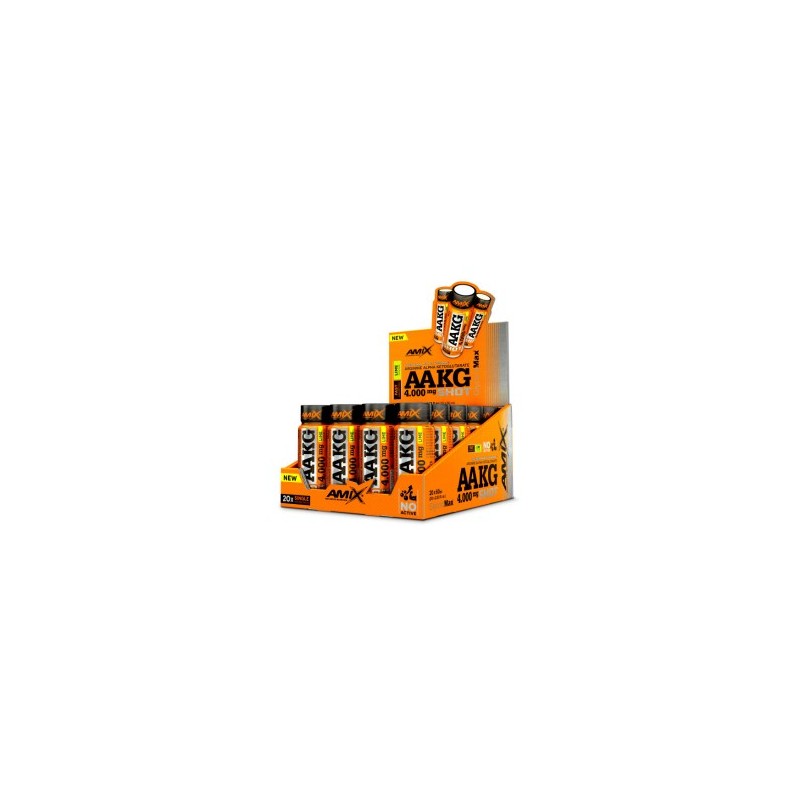 Comprar Pre-Entrenos AMIX AAKG SHOT 4000 MG 20*60 ML marca . Precio 35,20 €