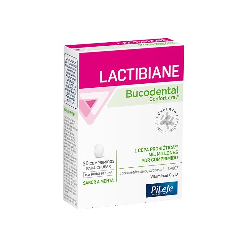 Comprar Inicio LACTIBIANE BUCODENTAL  30 COMP. marca . Precio 12,36 €