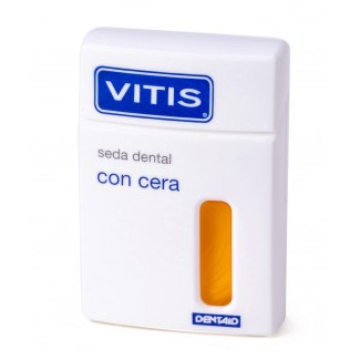 Comprar Inicio SEDA DENTAL CON CERA VITIS 50 M. marca . Precio 5,65 €